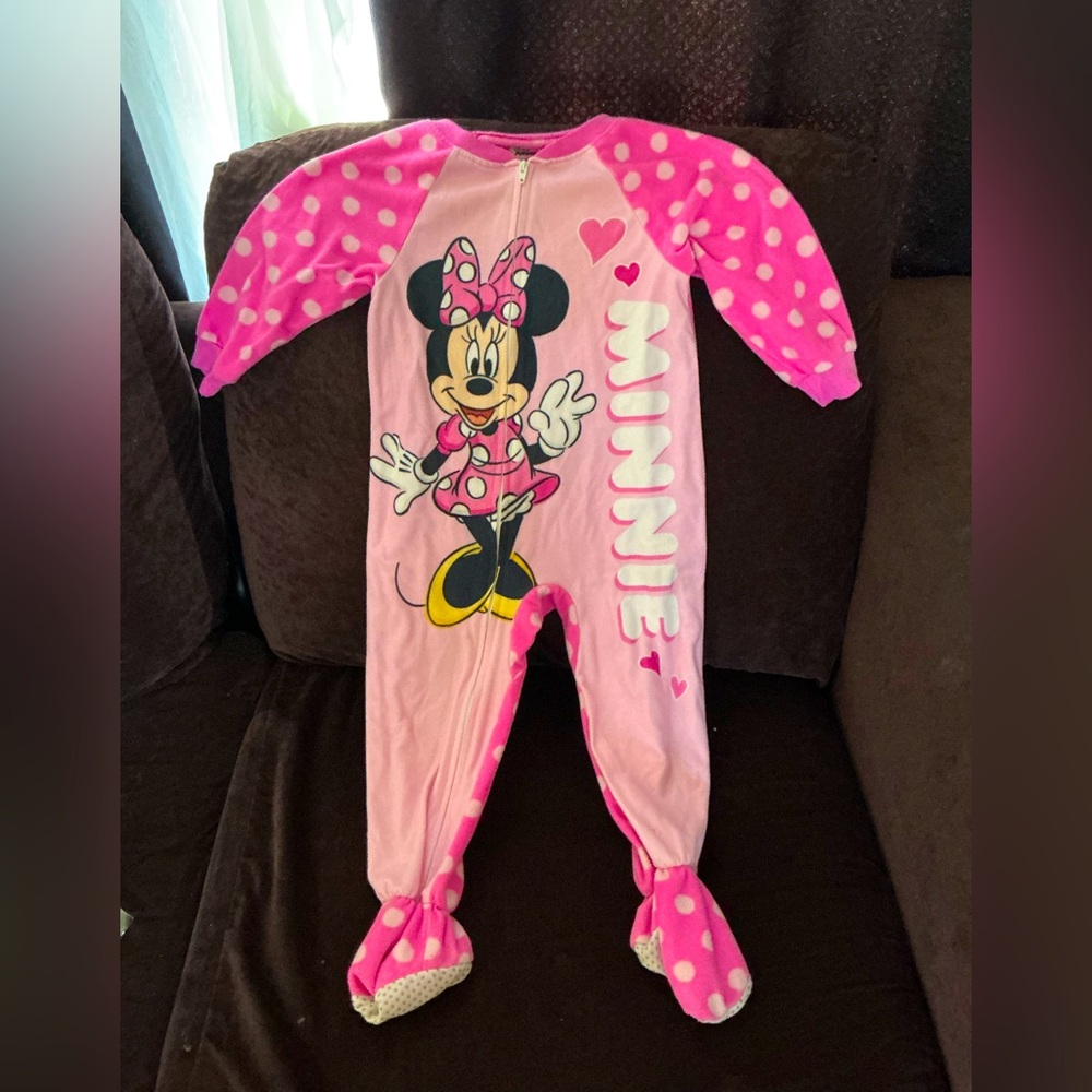 Disney Minnie Mouse Pink Kids One Piece